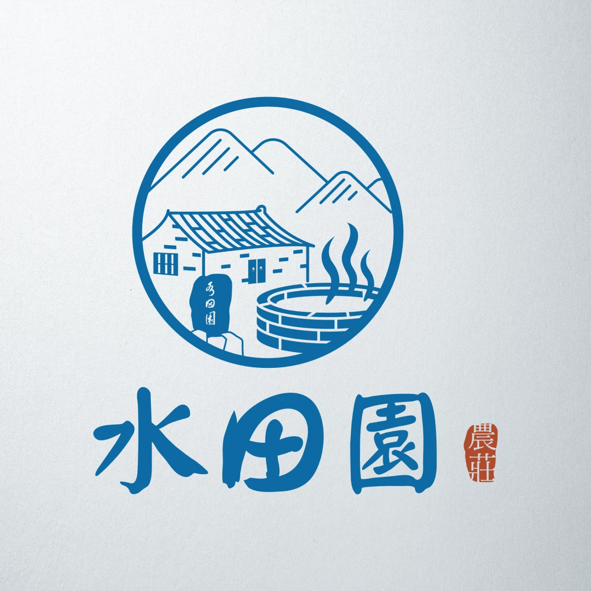 水田園農莊 LOGO 設計